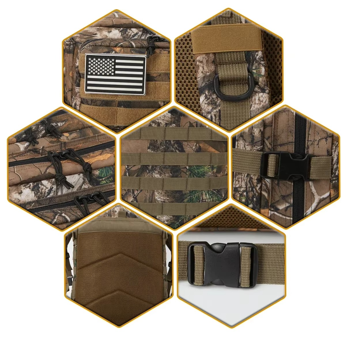 Magazaw™ 45L Tactical Outdoor Backpack for Hiking & Camping