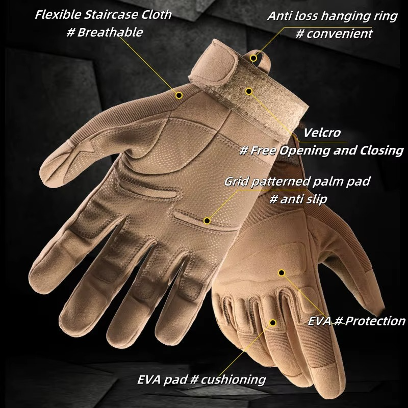 Magazaw™ Tactical Full Finger Gloves for Men & Women – Outdoor Sports & Cycling
