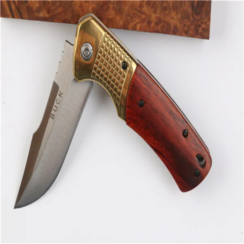 Buck DA96 Wood Knife For Hunting - World