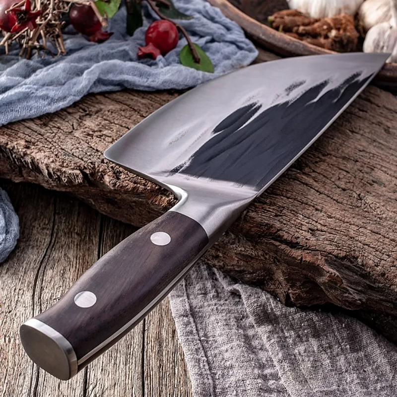 Handmade Butcher Knife For Restaurant Kitchen - Magazaw