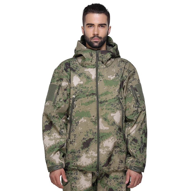 Jacket Men Waterproof Fleece Lined For Outdoor Hunting - Magazaw™ - World