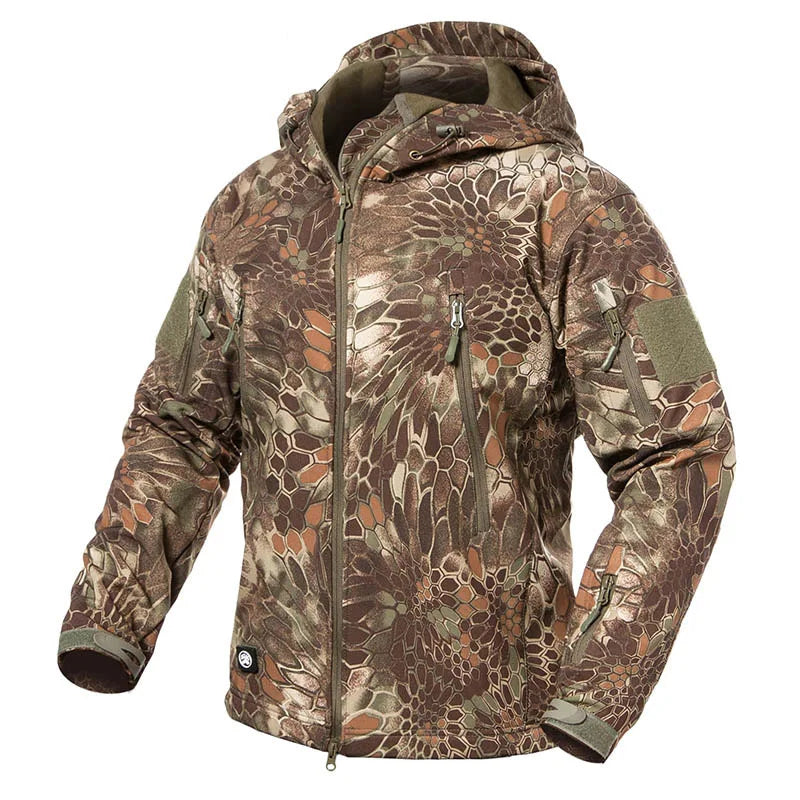 Jacket Men Waterproof Fleece Lined For Outdoor Hunting - Magazaw™ - World