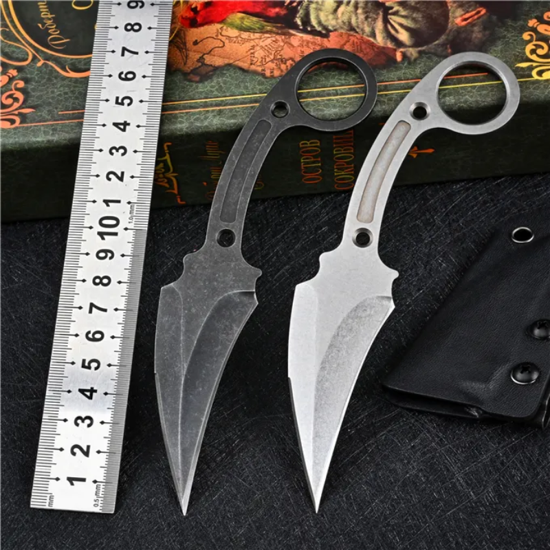 Karambit Knife Steel Handle Fixed Blade For Hunting - Magazaw - World