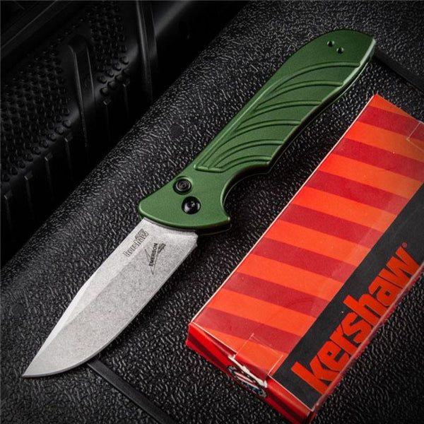 Kershaw 7600 Pocket Folding knife For Hunting Green - World
