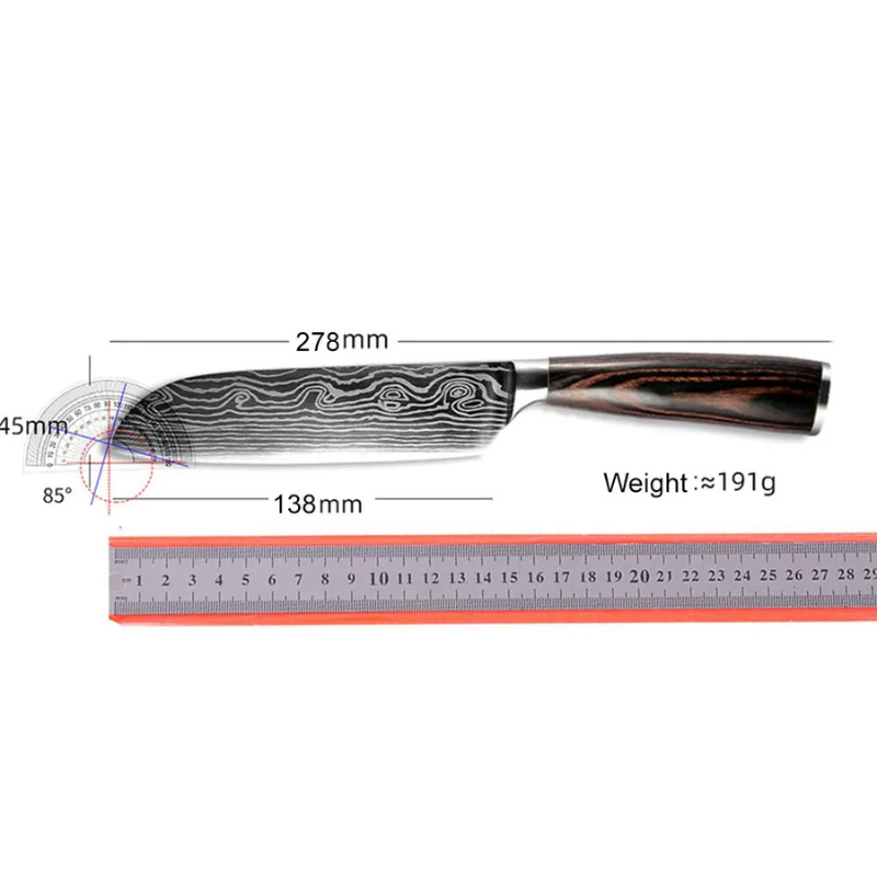 Kitchen Knife 7 Inch Japanese - Magazaw™