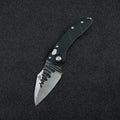 MT stitch folding M390 camping hunting knife - World